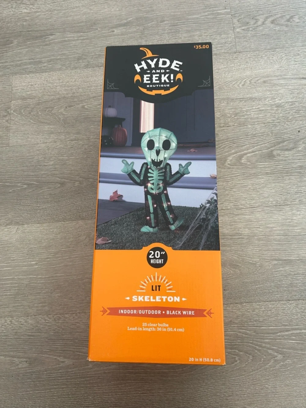 Hyde and eek 20” lit skeleton. NWT